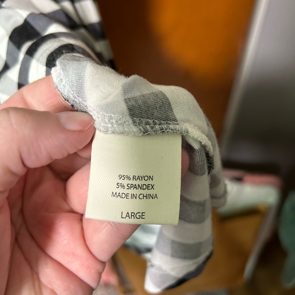 Soma Gingham Tunic Tank size L - Picture 5 of 8